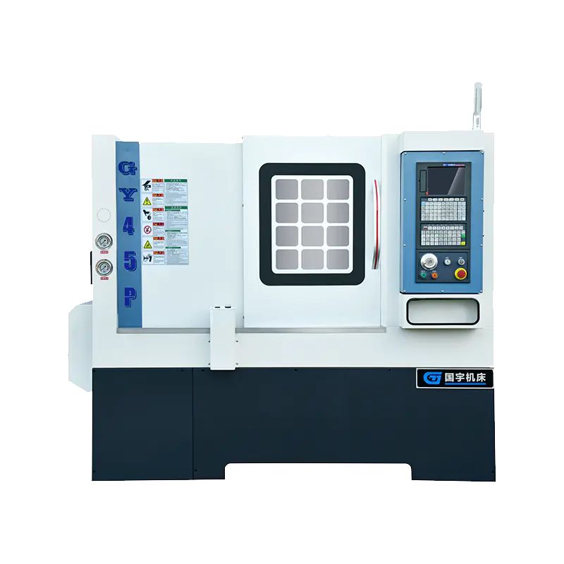 GY45p spojil 45 stupňů šikmého rozchodu řezacího sklonu CNC soustruhu